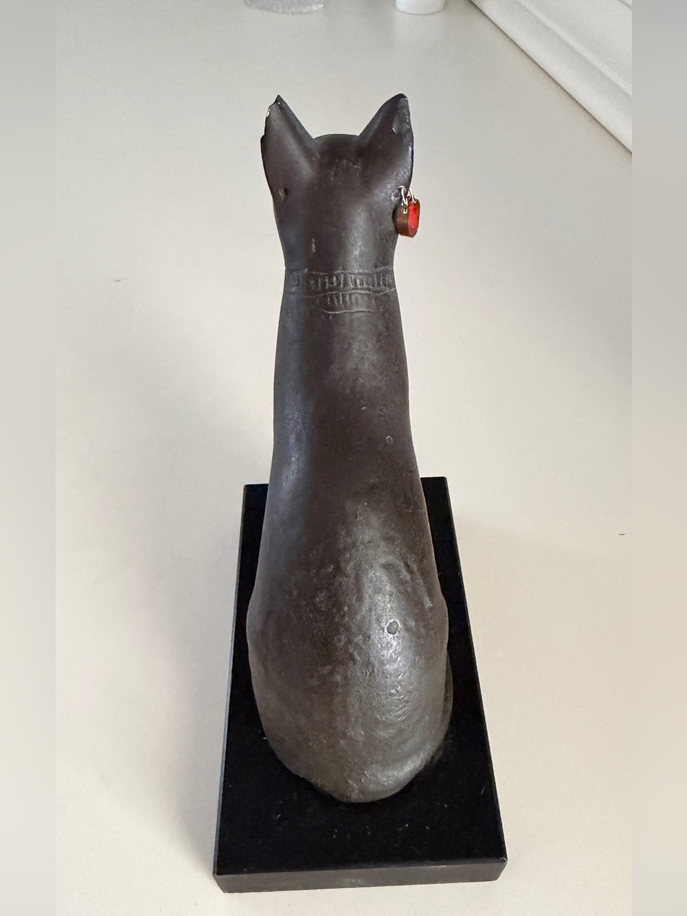 Vintage Egyptian Cat Goddess Bastet Figurine - Picture 5 of 7